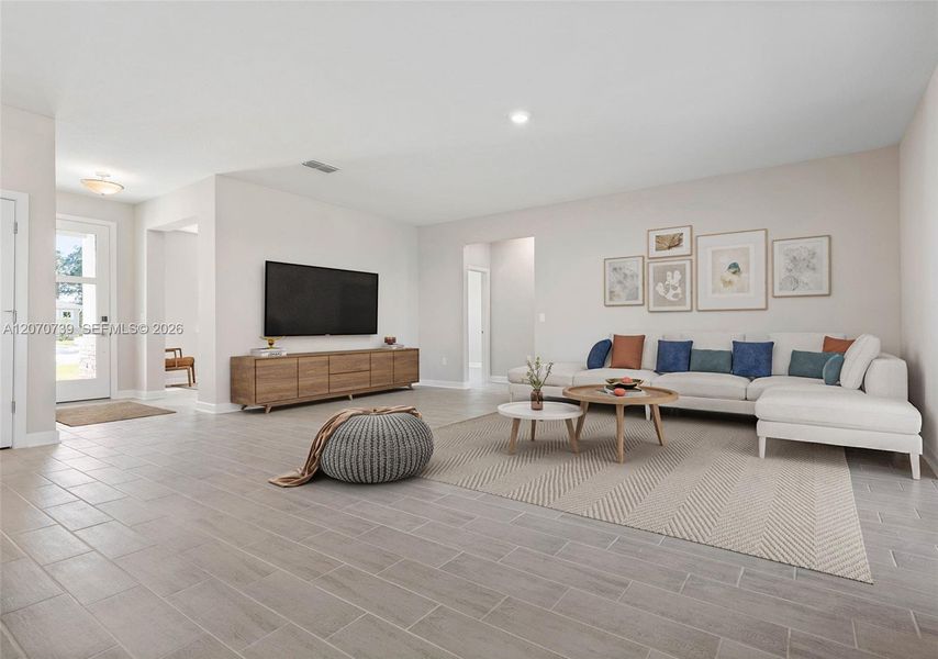 Furnished interior view inside a new home in , Palm Bay (Image 12).