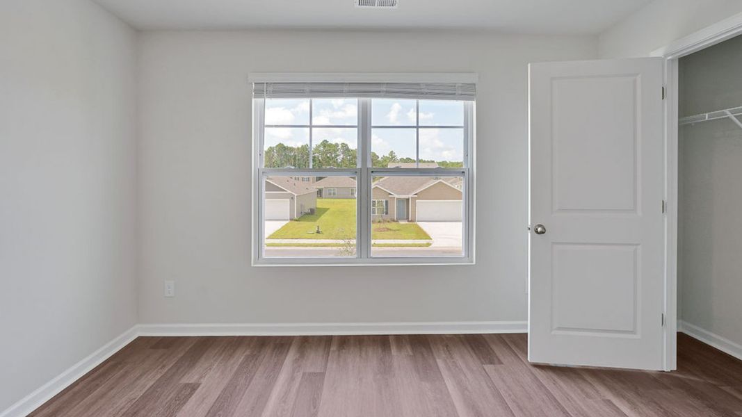 Representative unfurnished interior of a home built from the HAYDEN by D.R. Horton in Patriot Pointe at Towne Pointe, Jacksonville (Image 25). Representative unfurnished interior of a home built from the HAYDEN by D.R. Horton in Patriot Pointe at Towne Pointe, Jacksonville (Image 25).