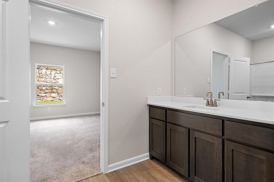 Furnished interior view inside a new home in College Park, Dallas (Image 9).