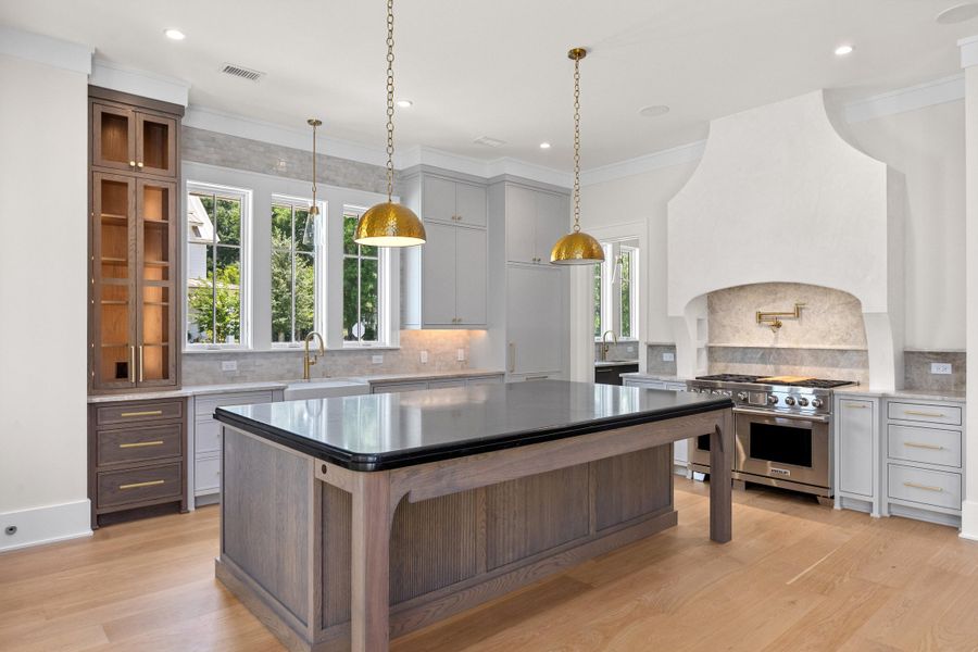 Furnished interior view inside a new home in , Charleston (Image 5).