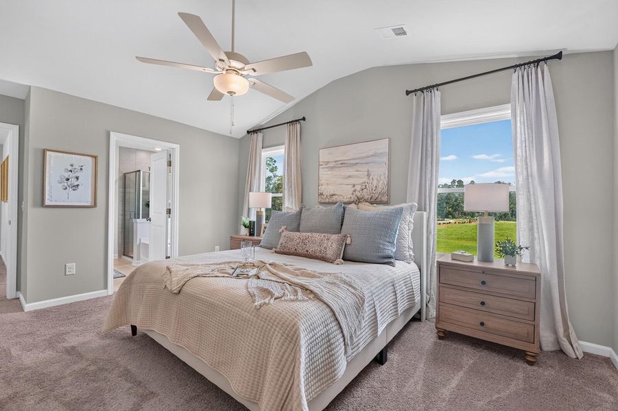 Furnished interior view inside a new home in , Summerville (Image 13).