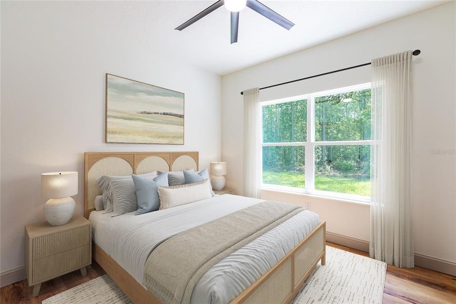 Furnished interior view inside a new home in , Raiford (Image 13).