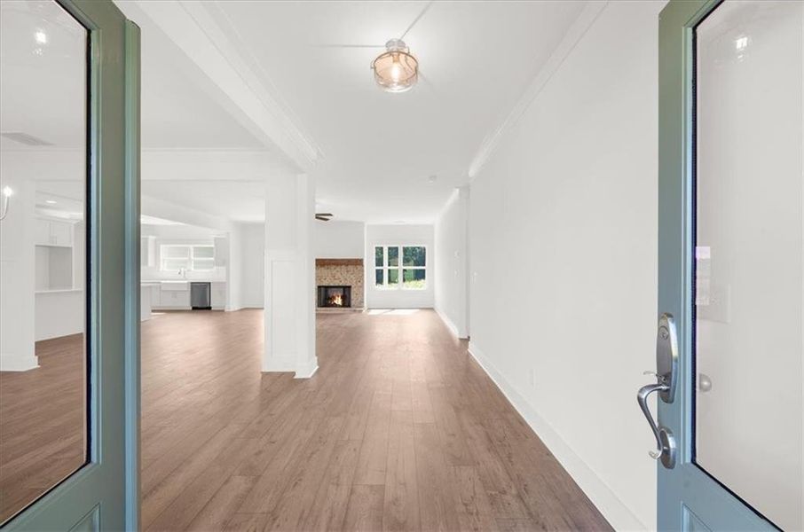 Spacious, unfurnished interior of a new home in , Cumming (Image 64).