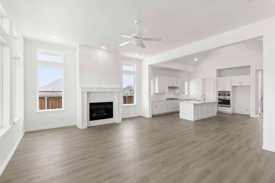 Open Kitchen-Living Room Representative Photo