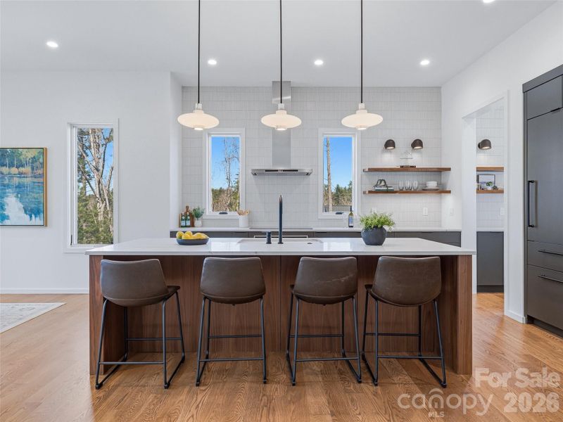 Furnished interior view inside a new home in , Asheville (Image 15).