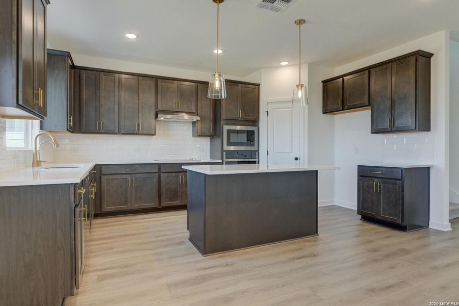 Furnished interior view inside a new home in The Wilder, Adkins (Image 7).