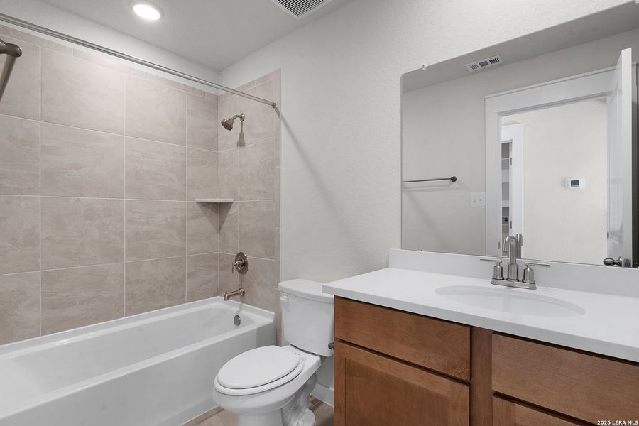 Furnished interior view inside a new home in Westridge, San Antonio (Image 11).