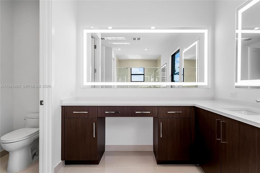 Furnished interior view inside a new home in , Boca Raton (Image 38).