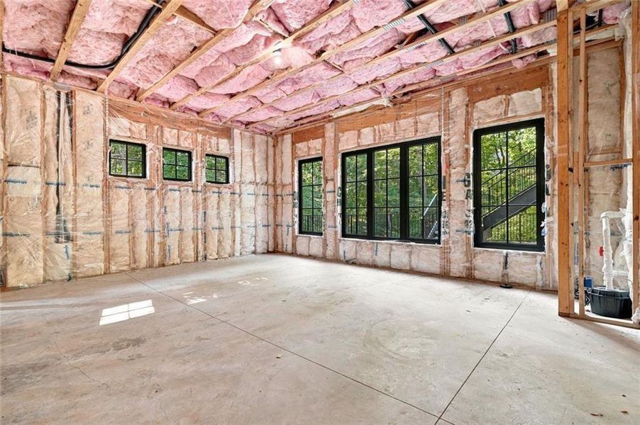 In-progress construction of a new home in , Alpharetta, GA (Image 138). In-progress construction of a new home in , Alpharetta, GA (Image 138).