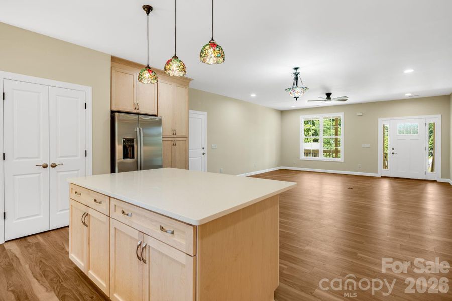 Furnished interior view inside a new home in , Forest City (Image 5).