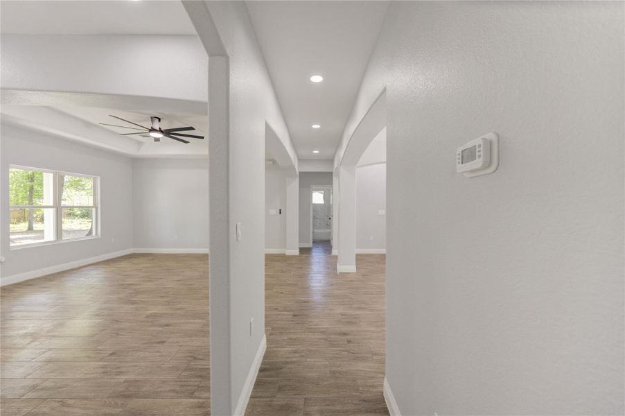 Spacious, unfurnished interior of a new home in , Woodbranch (Image 23).