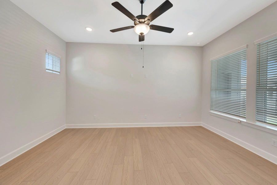 Spacious, unfurnished interior of a new home in Indigo 50’ Homesites, Richmond (Image 27). Spacious, unfurnished interior of a new home in Indigo 50’ Homesites, Richmond (Image 27).