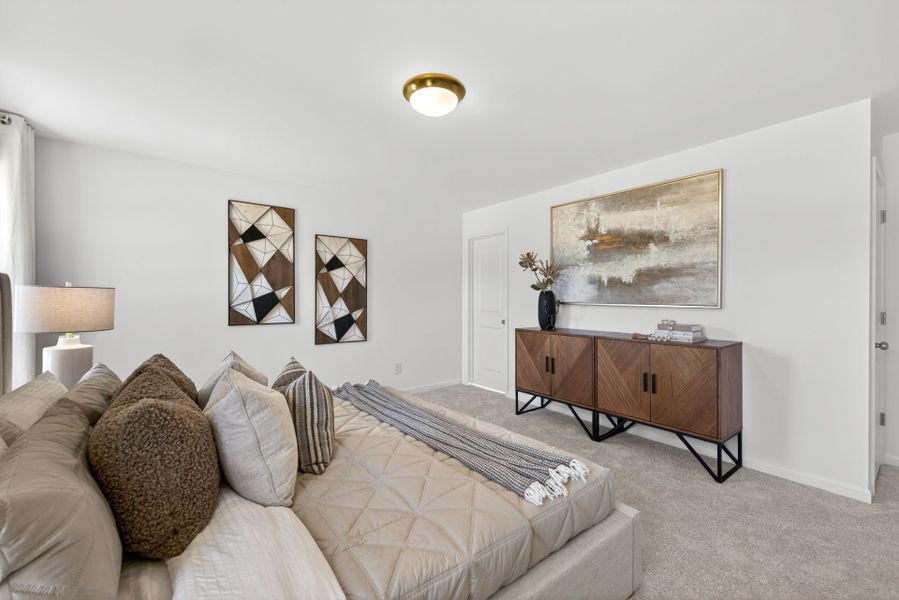 Furnished interior view inside a new home in Nathans Ridge, Lillington (Image 17).