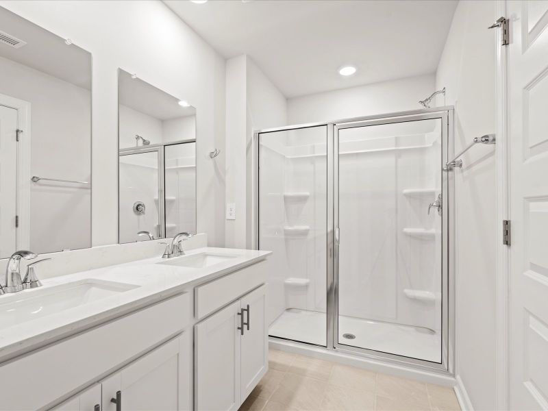 Furnished interior view inside a new home in Valentine Townes, Greer (Image 5).