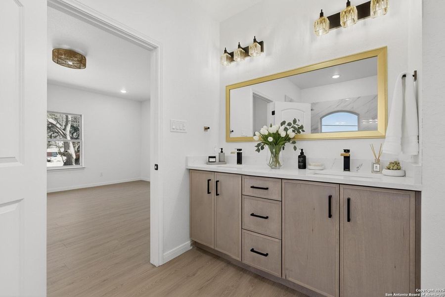 Furnished interior view inside a new home in , Spring Branch (Image 7).