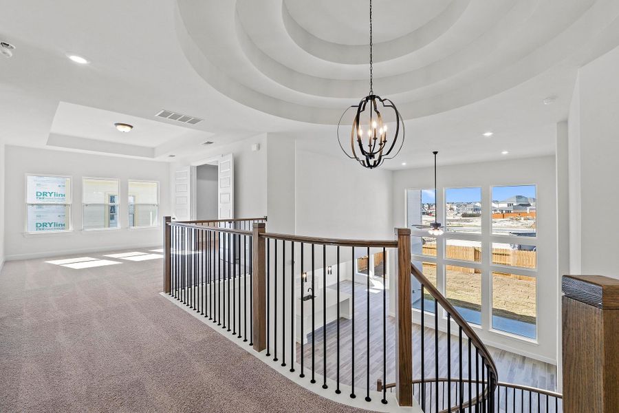 Spacious, unfurnished interior of a new home in Lariat, Liberty Hill (Image 42).