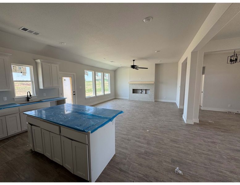 In-progress construction of a new home in Stagecoach Crossing, Bridgeport, TX (Image 6). In-progress construction of a new home in Stagecoach Crossing, Bridgeport, TX (Image 6).