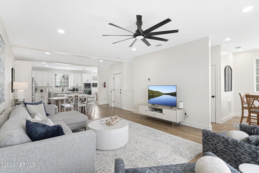 Furnished interior view inside a new home in , St. Augustine (Image 37).