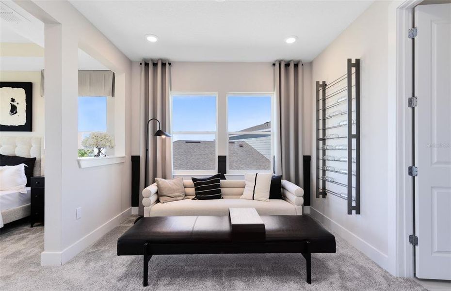 Furnished interior view inside a new home in Parkside Trails, Clermont (Image 17). Furnished interior view inside a new home in Parkside Trails, Clermont (Image 17).