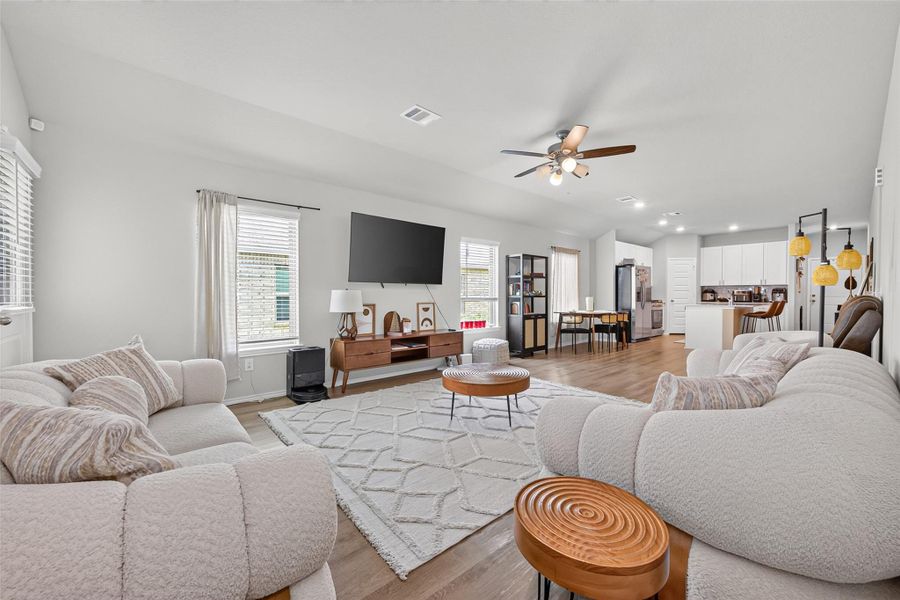 Furnished interior view inside a new home in , Magnolia (Image 28).