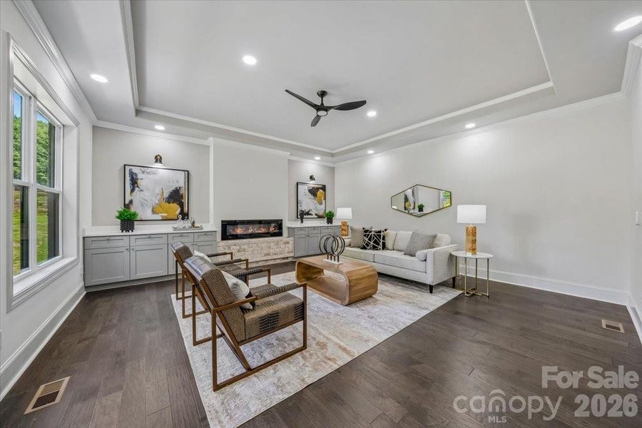Furnished interior view inside a new home in , Waxhaw (Image 17).