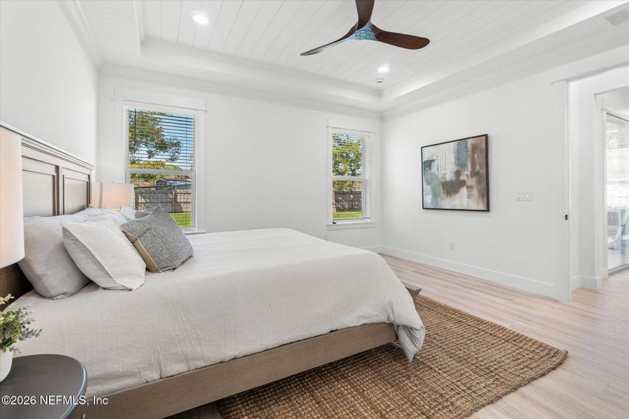 Furnished interior view inside a new home in , Jacksonville Beach (Image 37). Furnished interior view inside a new home in , Jacksonville Beach (Image 37).