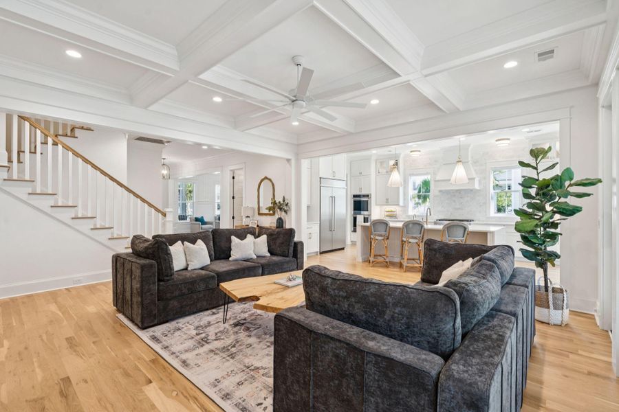 Furnished interior view inside a new home in , Mount Pleasant (Image 64).