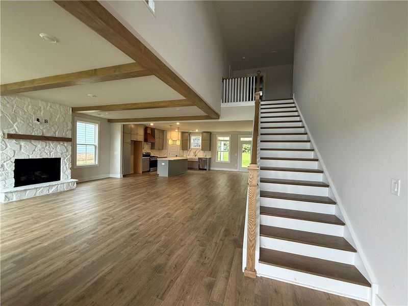 Spacious, unfurnished interior of a new home in Walker's Pointe, Anderson (Image 15).