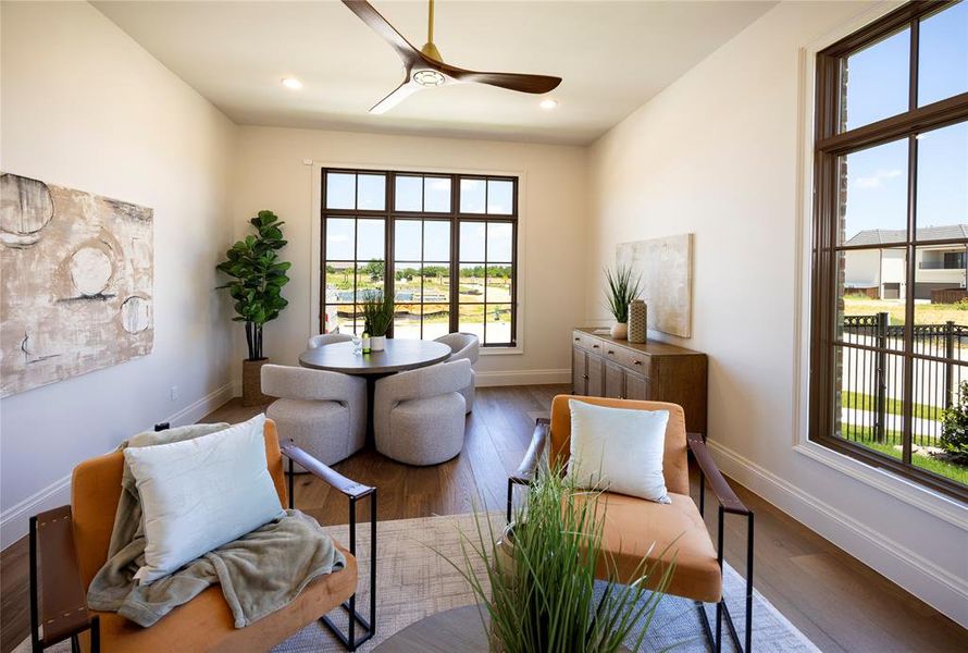Furnished interior view inside a new home in , Southlake (Image 16).