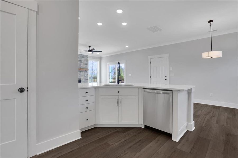Furnished interior view inside a new home in Marble Tree, Ball Ground (Image 14).