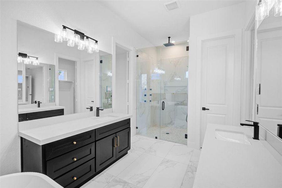 Furnished interior view inside a new home in , Houston (Image 5).