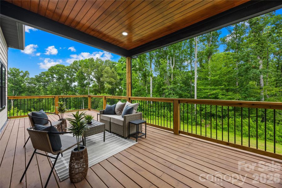 Exterior details and patio area of a home in , Bessemer City (Image 36).