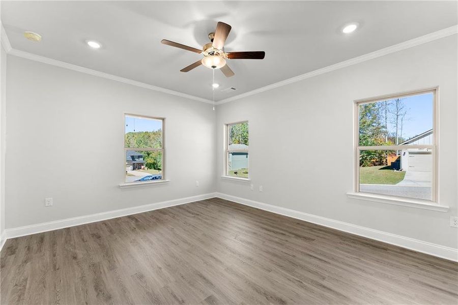 Spacious, unfurnished interior of a new home in Magnolia Villas, Cornelia (Image 30).