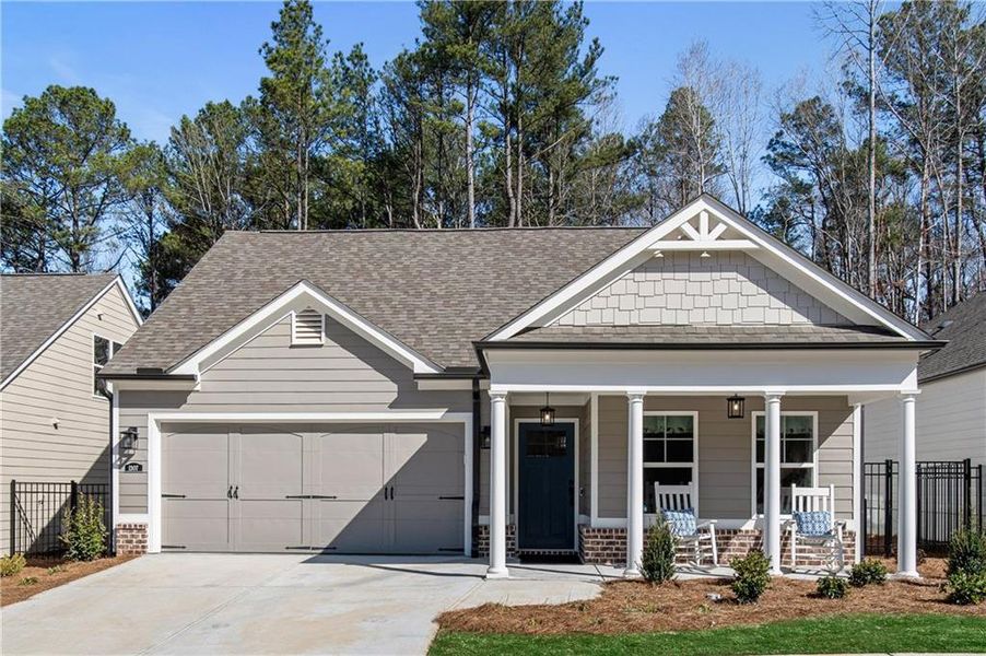 Front exterior of a home in the Madeira community, located in Acworth, GA (Image 9).