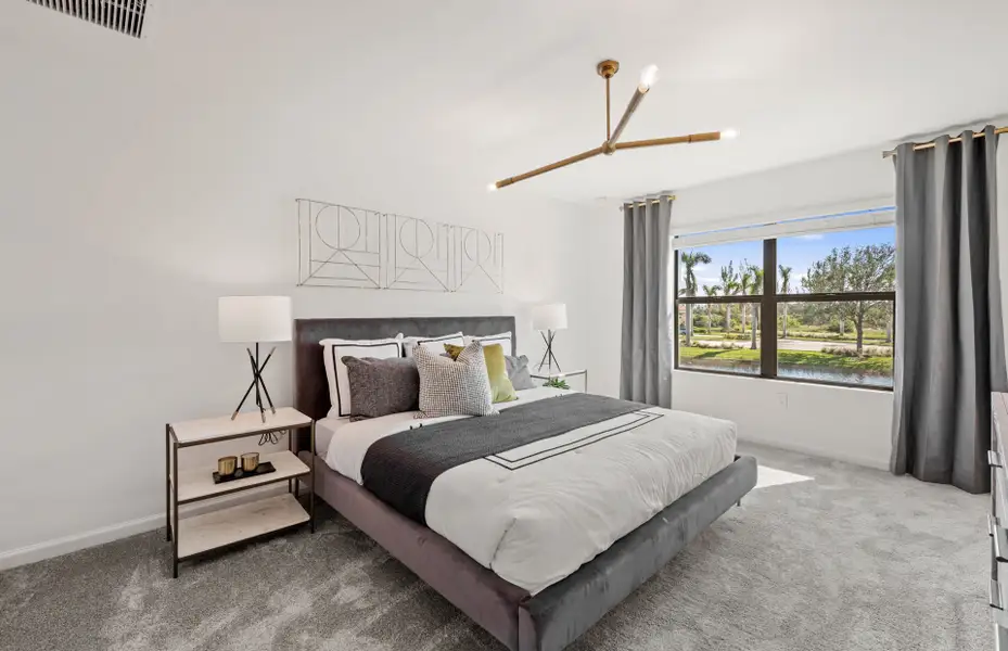 Furnished interior view inside a new home in Sawgrass at Coral Lakes, Cape Coral (Image 2).