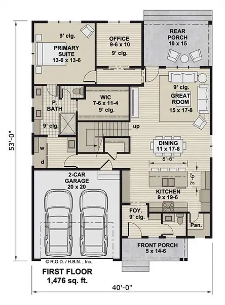 2D floor plan layout of this home in , Carrollton, GA (Image 3).