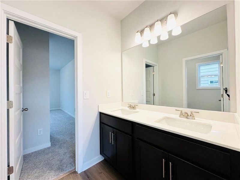 Furnished interior view inside a new home in Summerlin, Winder (Image 10).