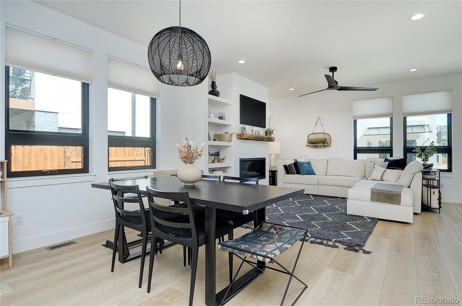 Furnished interior view inside a new home in , Salida (Image 29). Furnished interior view inside a new home in , Salida (Image 29).