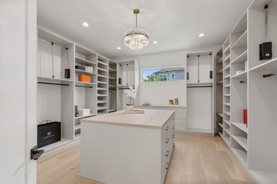 Furnished interior view inside a new home in , Houston (Image 17).