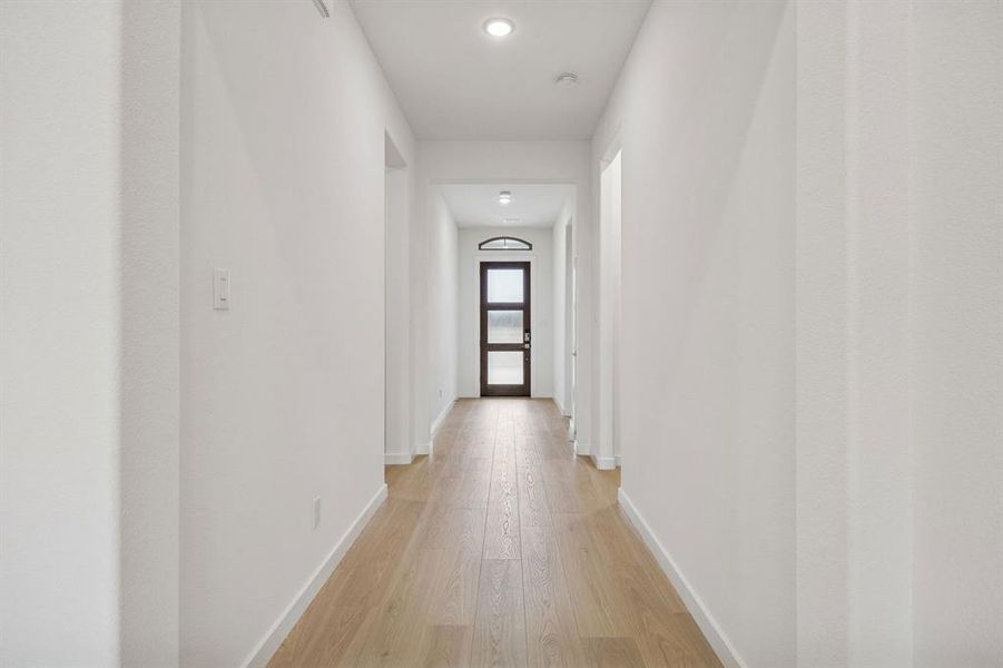 Entryway in the Gilmour II home plan by Trophy Signature Homes – REPRESENTATIVE PHOTO