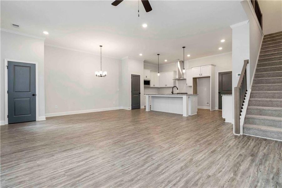 Spacious, unfurnished interior of a new home in Serenity, Hapeville (Image 10).