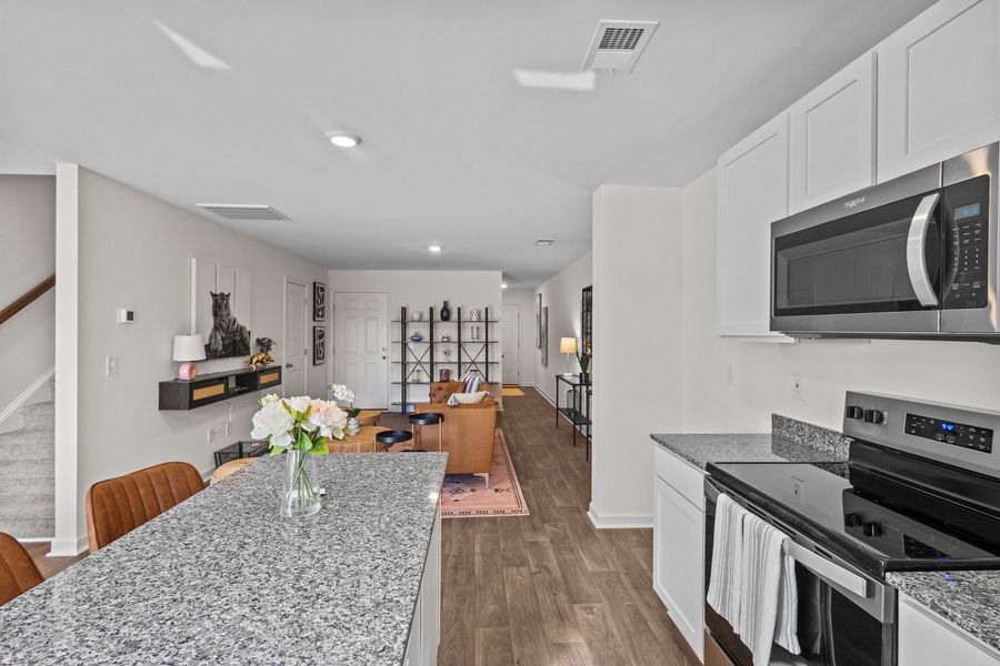 Furnished interior view inside a new home in Champions Village at Cherry Hill, Pendleton (Image 36).