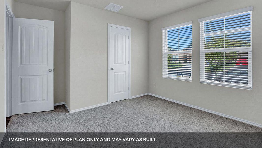 Spacious, unfurnished interior of a new home in Bar W Ranch, Leander (Image 16).