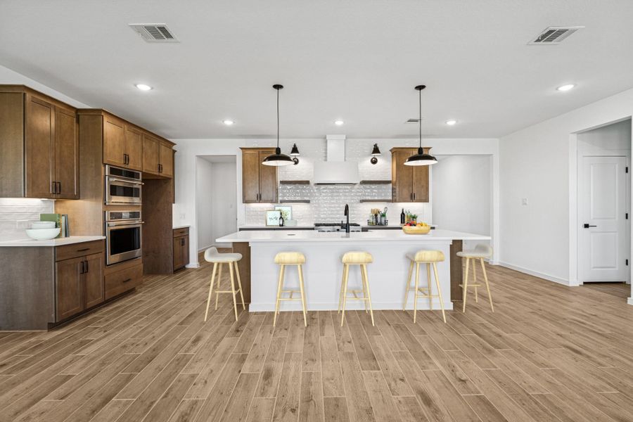 Stunning island kitchen (*Photo not of actual home and used for illustration purposes only.)