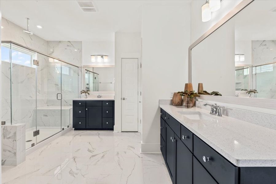 Representative furnished interior of a home built from the Northridge by Pulte Homes in Long Savanna, Charleston (Image 17).