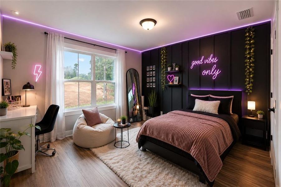 Furnished interior view inside a new home in , Emerson (Image 18).