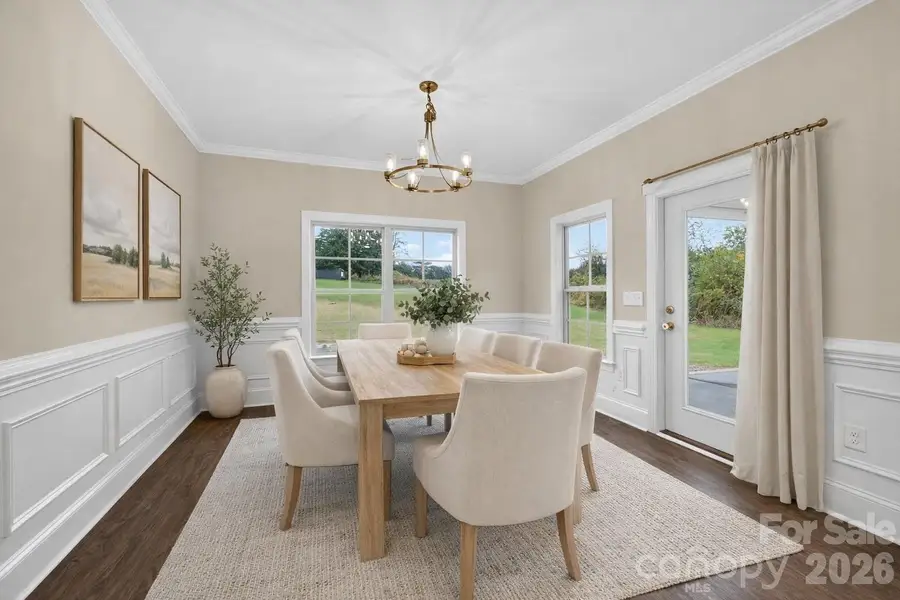 Furnished interior view inside a new home in , Monroe (Image 8).