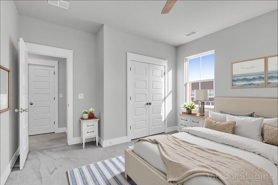 Furnished interior view inside a new home in Carnes Crossroads: Coastal Collection, Summerville (Image 8).