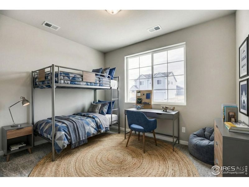 Furnished interior view inside a new home in Hidden Creek, Frederick (Image 12).