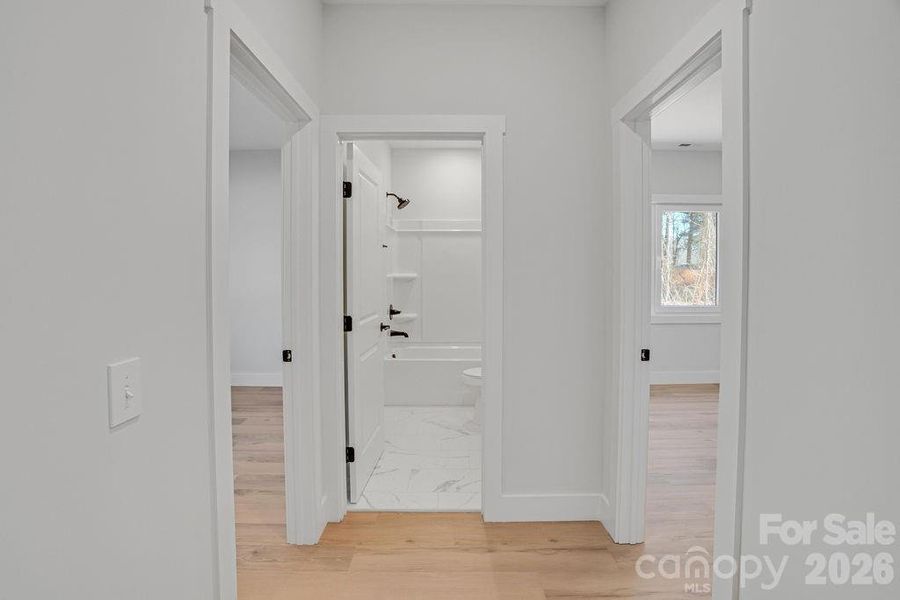 Spacious, unfurnished interior of a new home in , Iron Station (Image 22). Spacious, unfurnished interior of a new home in , Iron Station (Image 22).